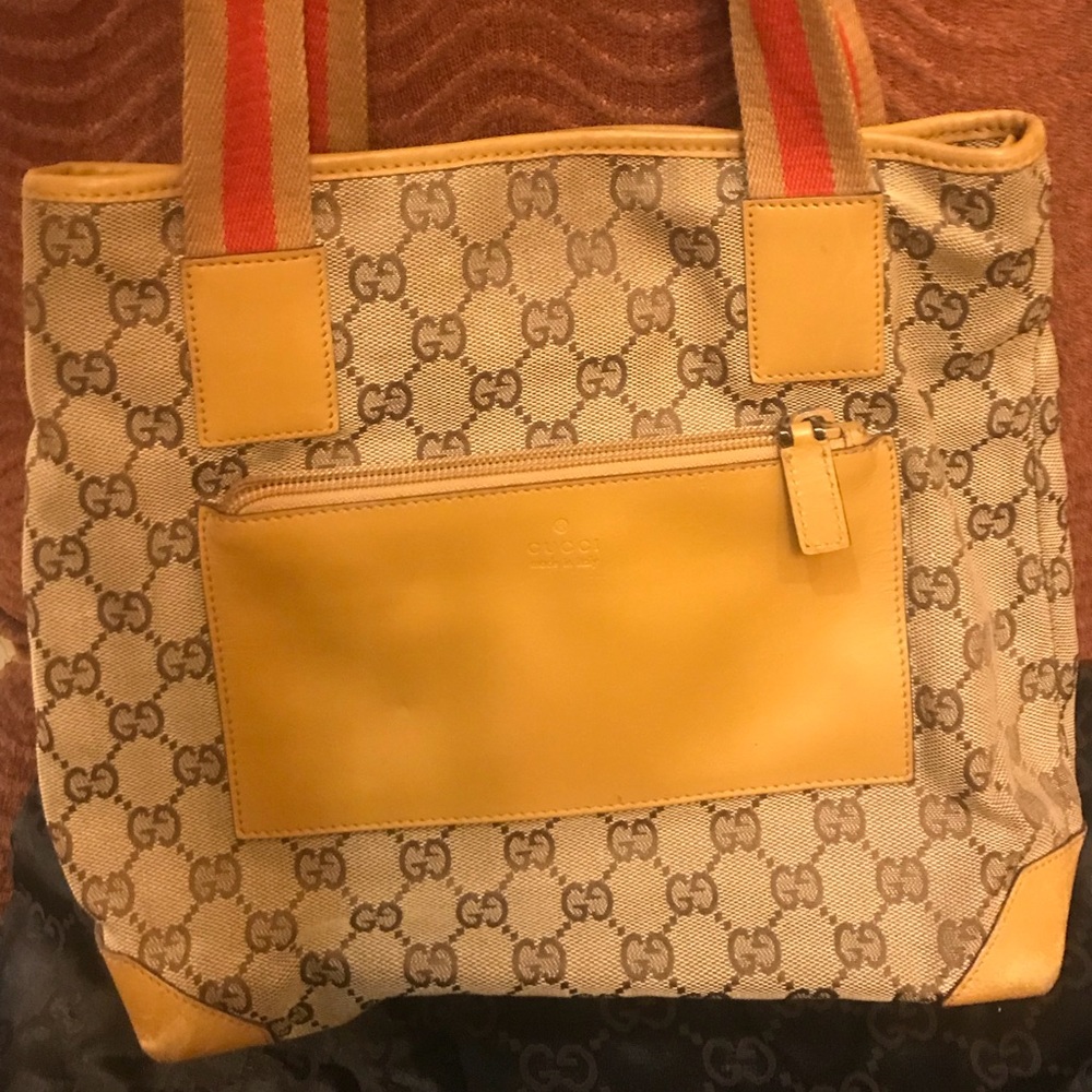 Gucci small canvas bag